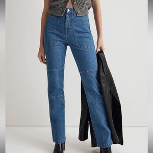Madewell 90s straight utility jeans